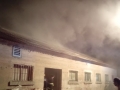 dvd komiža, požar krova na zgradi pz-a komiza (mlin), rujan 2015