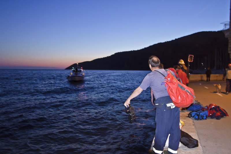 Dvd Komiža - spašavanje turista sa litice, otok biševo, svibanj 2014